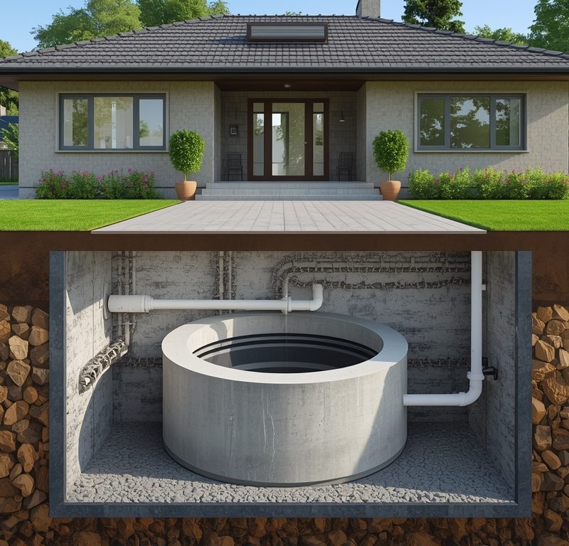 Rozszerzony poradnik dotyczący dopasowania, prawidłowego posadowienia oraz długoterminowego użytkowania betonowego zbiornika bezodpływowego